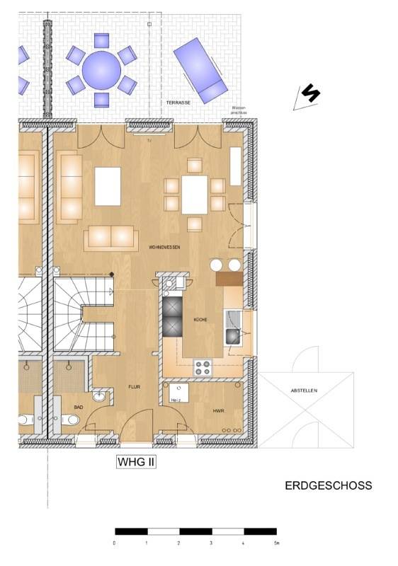 Bonde Hus - 5-Raum-Ferienhaus in Büsum, Dithmarschen