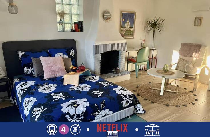 Appartement de vacances pour 2 personnes, avec terrasse et jardin