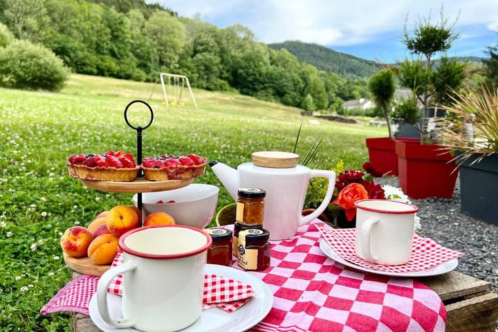 Maison de vacances pour 10 personnes, avec Jacuzzi ainsi que Terrasse et Jardin