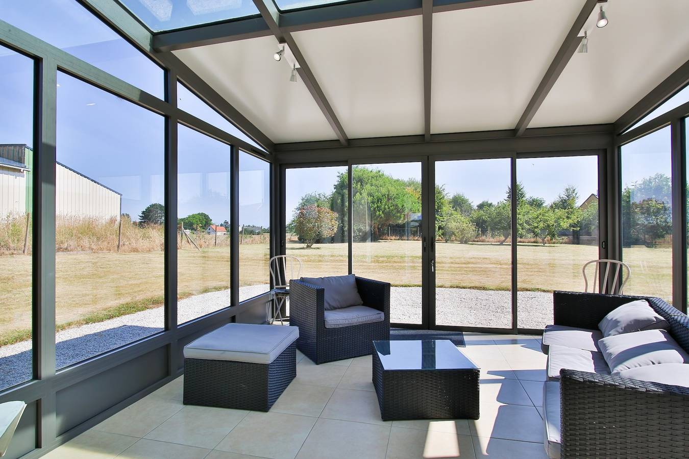 Maison de vacances « Gîte avec salle de jeux » avec terrasse, jardin privés et Wi-Fi in Montfarville, Région de Cherbourg