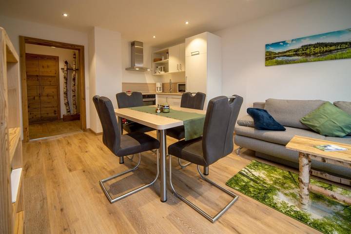 Ferienwohnung für 4 Personen, mit Balkon und Terrasse sowie Garten in Seeg - 4