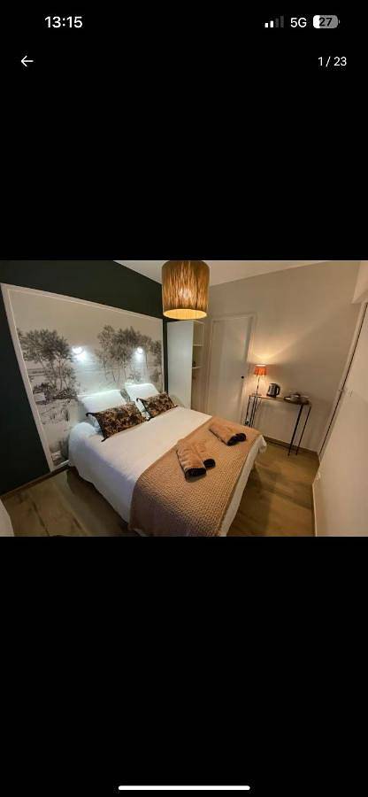Chambre Cocooning centre ville des Sables D'Olonne quartier Gare Saint Michel située à 1 kilomètre du remblai in Les Sables-d'Olonne, Vallée de la Loire