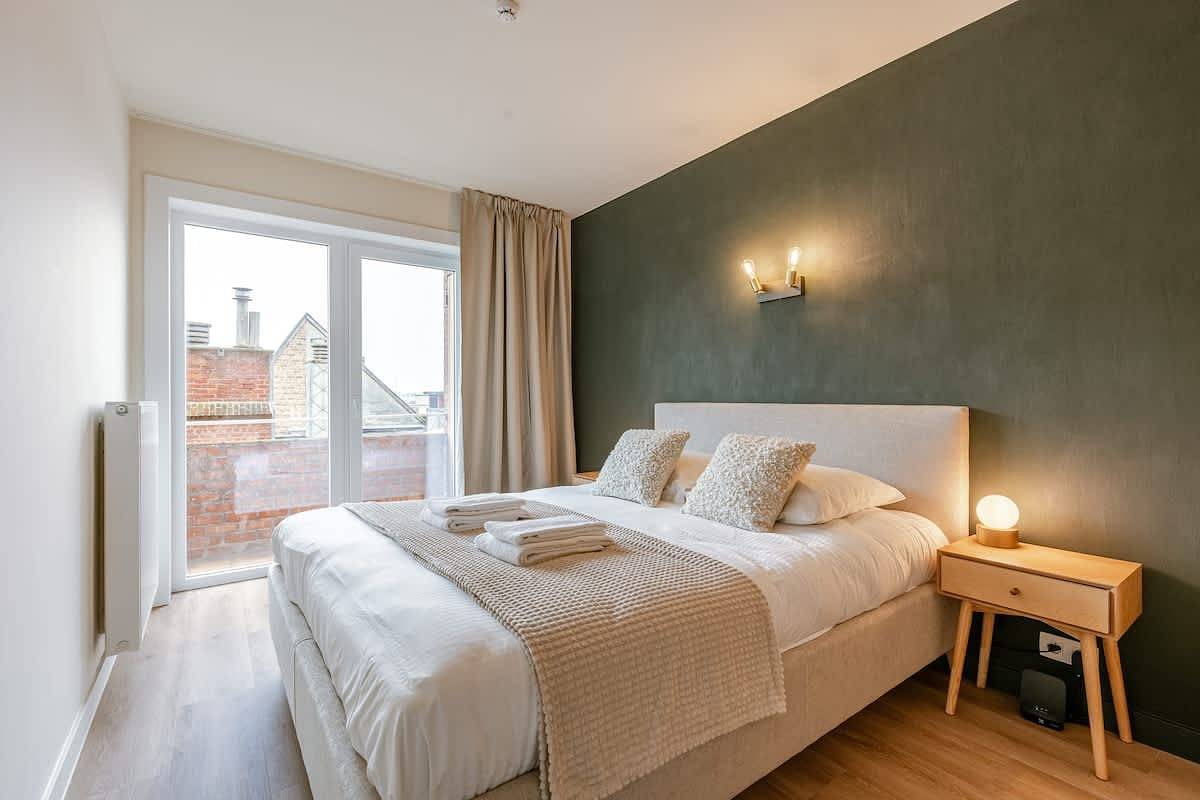 Ganze Wohnung, Ferienwohnung für 6 Personen mit Balkon/Terrasse in De Panne, Belgische Küste