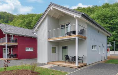 Ferienhaus für 8 Personen, mit Sauna und Ausblick sowie Terrasse und Garten in Thale