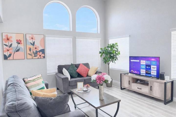 Maison de vacances pour 7 personnes, avec terrasse et piscine à Las Vegas