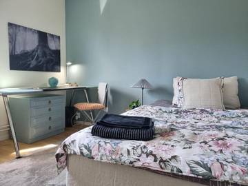 Chambre d’hôte pour 2 personnes, avec vue et balcon à Göteborg