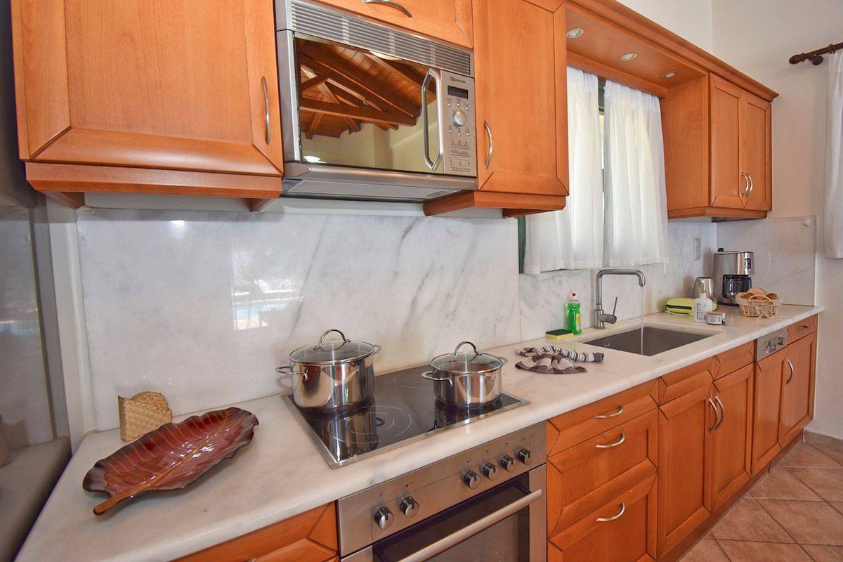 Villa für 6 Personen mit Terrasse in Pelekas, Korfu