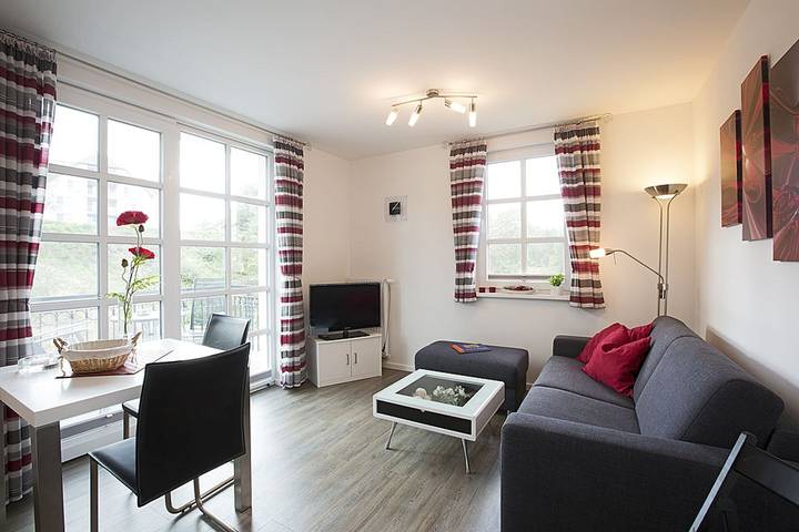 Ferienwohnung für 2 Personen, mit Balkon und Sauna in Benz