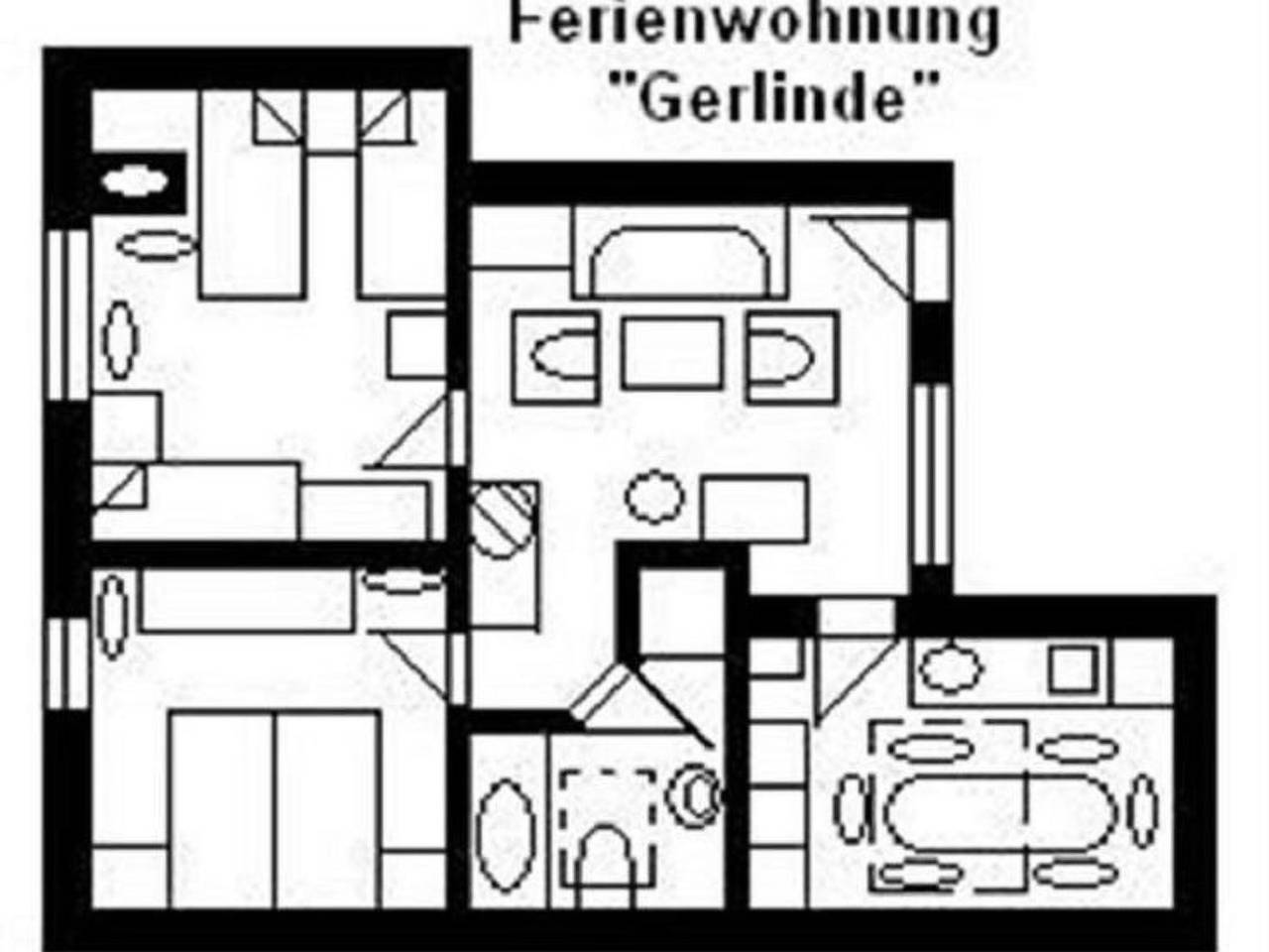 Apartamento entero, 3 Zimmer- Appartement Gerlinde in Usingen, Hochtaunuskreis