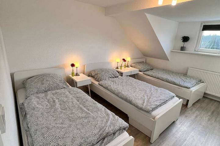 Ganze Wohnung, Mc Monti - Gießen Lich - Appartement/Fewo, Bad, Wc in Lich, Lahntal