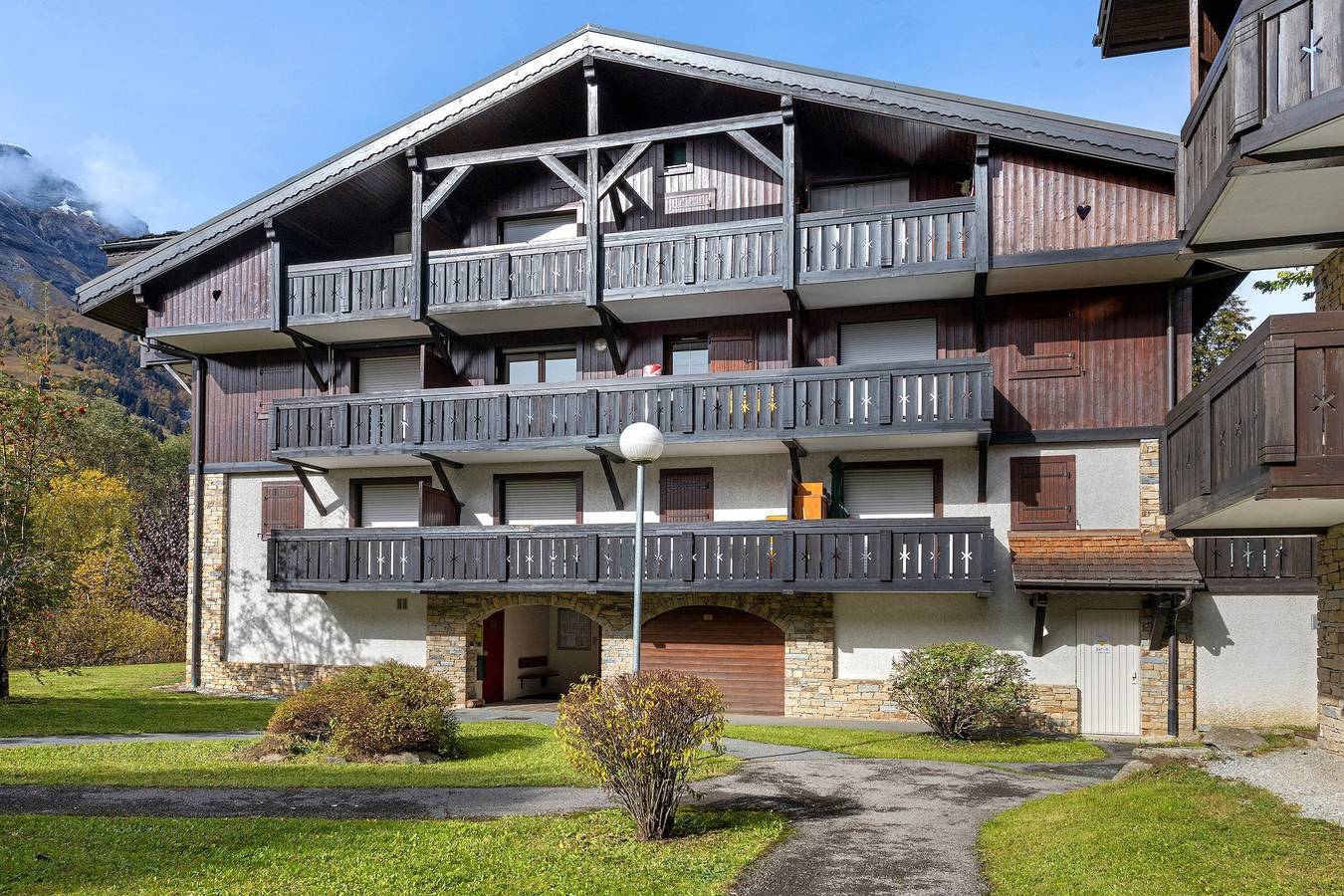 Appartement 'Les Contamines Montjoie' mit Bergblick, privater Terrasse und Balkon