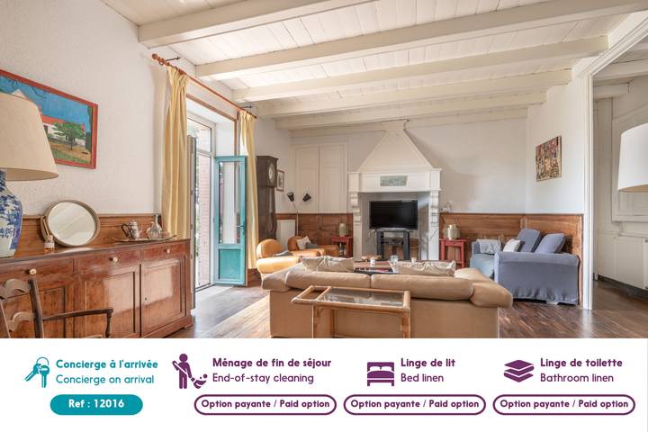 Location de vacances pour 13 personnes, avec jardin, animaux acceptés à Préfailles - 2