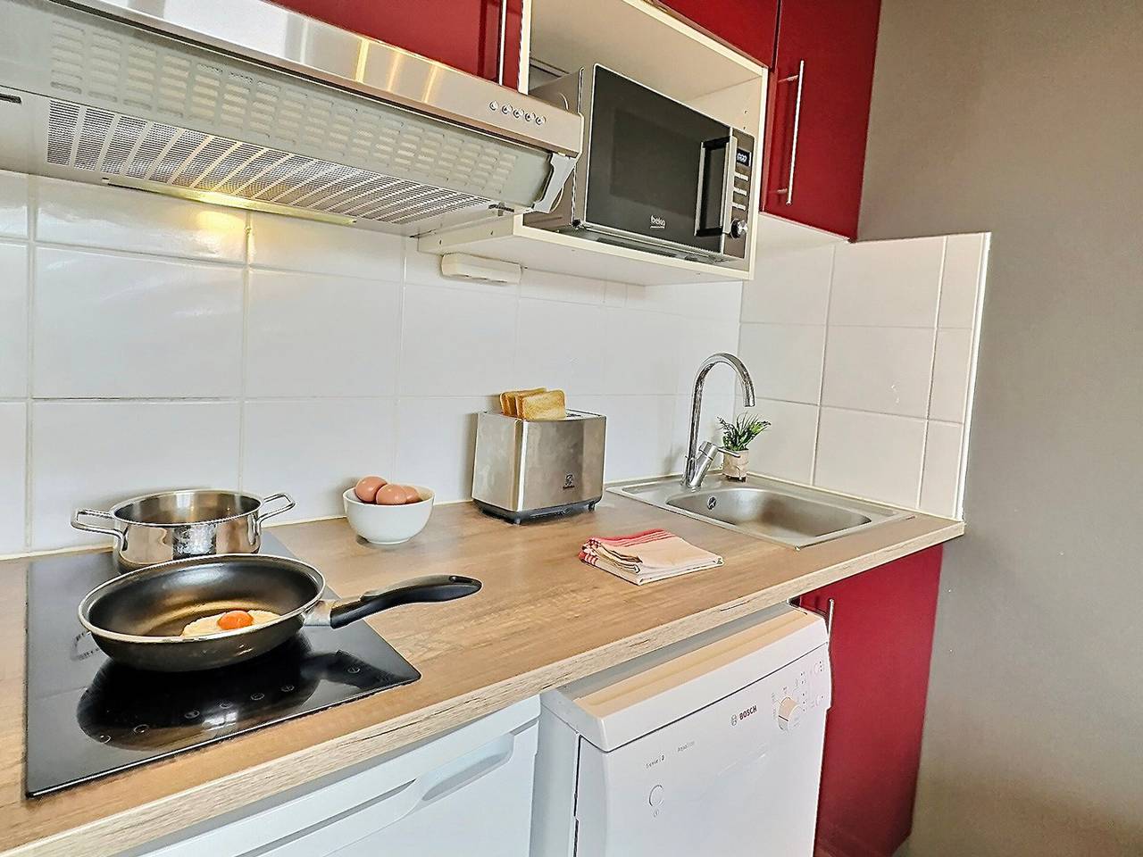 Ganzes Studio, Renoviertes Studio für 4 in Tignes, nahe Pisten und Geschäften in Tignes, Nationalpark Vanoise