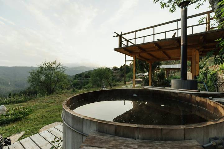 Haus mitten im Naturpark Peñagolosa in Puertomingalvo, Teruel und Umgebung
