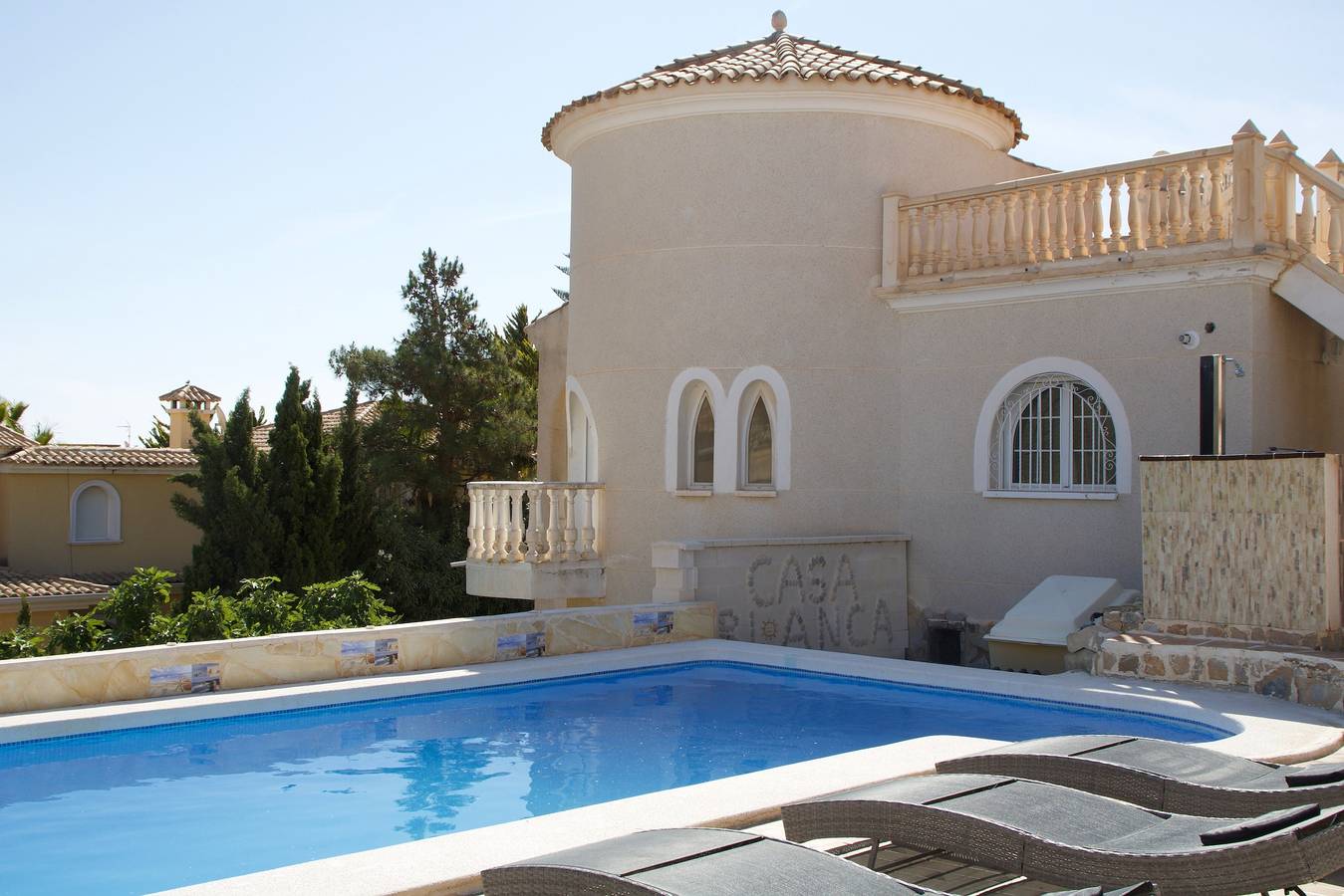 Villa "Torre" with Sea View, Private Pool & Wi-Fi in el Campello, Costa Blanca