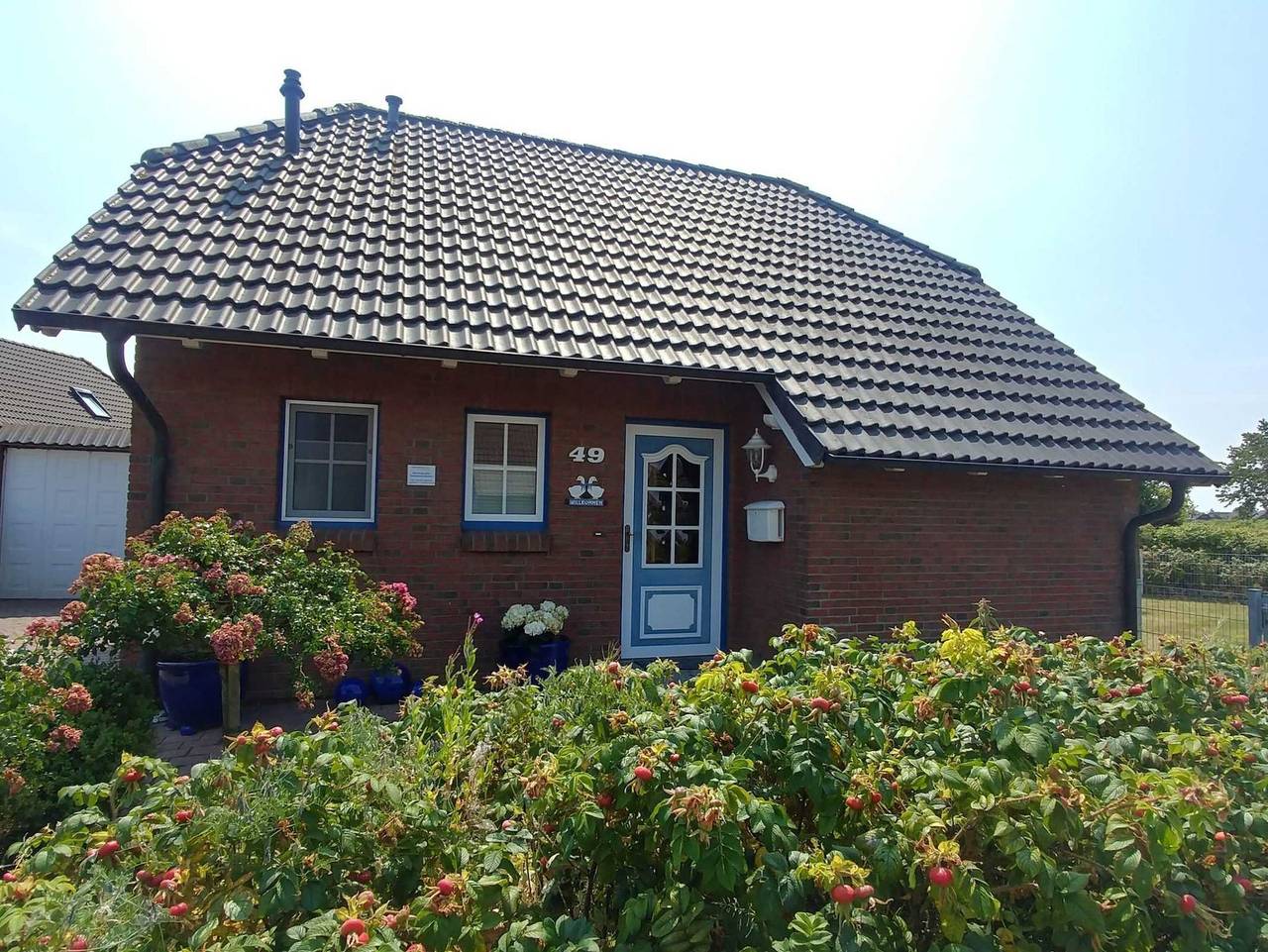 Traumhaftes Ferienhaus Friesenkate Reumann in Friedrichskoog-Spitze, Friedrichskoog
