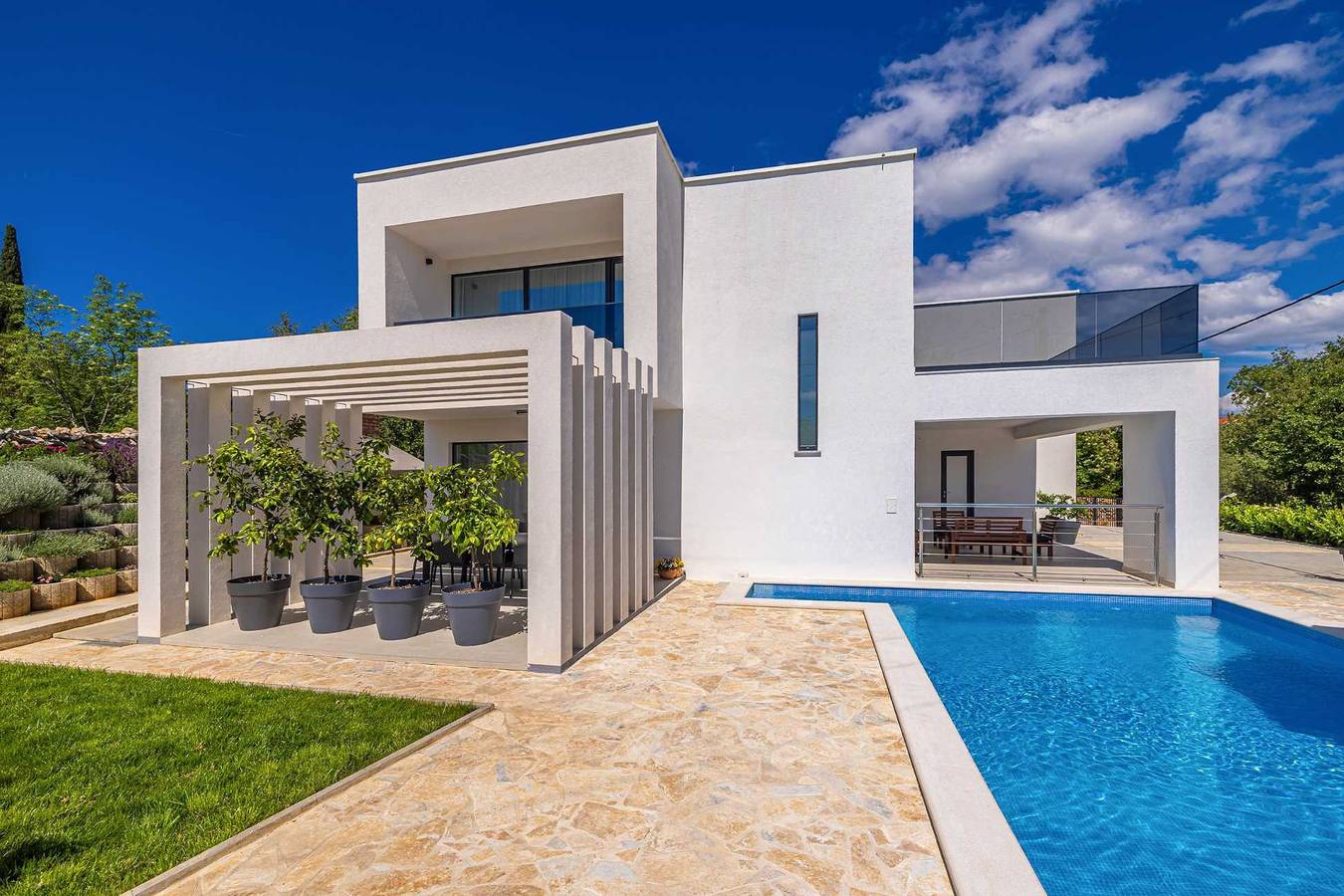 Villa Splendida mit privatem Pool in Linardici, Krk