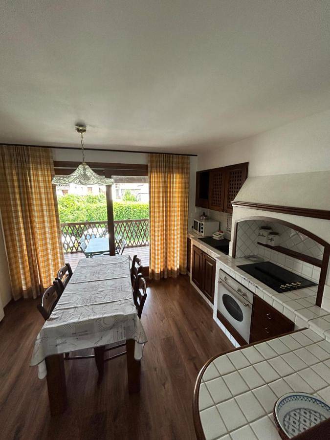 Gîte pour 4 personnes, avec Balcon et Terrasse ainsi que Jardin et Vue à Santa Giustina