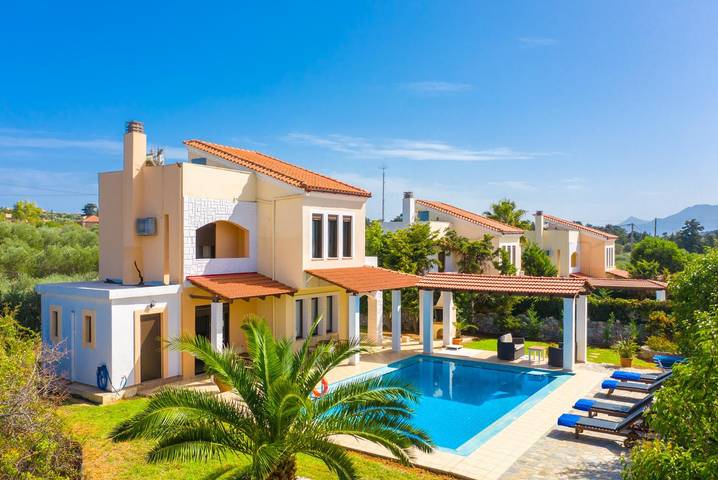 Villa für 7 Personen, mit Terrasse und Garten in Chania und Umgebung - 3