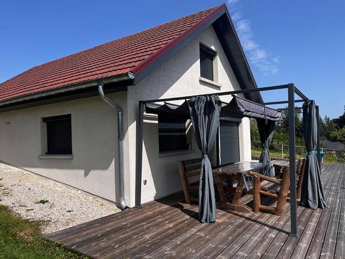Maison de vacances pour 8 personnes, avec terrasse