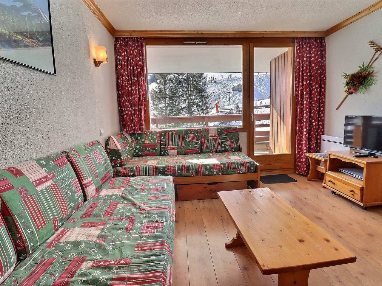 Ganze Wohnung, Gemütlich für 4 mit Sonnigem Balkon in Méribel-Mottaret, Les Allues