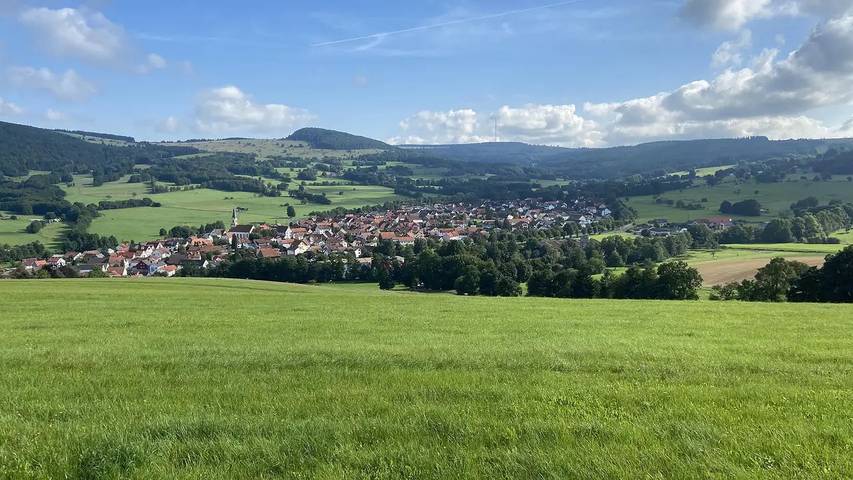 Ferienwohnung für 4 Personen, mit Terrasse in Rhön-Hessen - 3