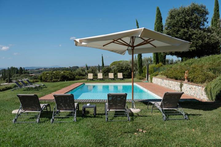 Villa für 12 Personen, mit Garten und Pool in Siena