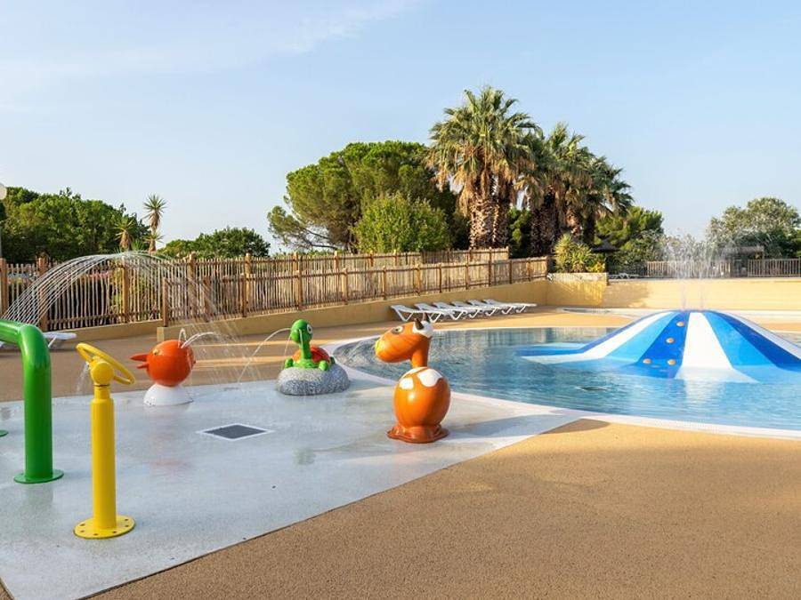 Camping Beau Rivage - Ciela Village - Mobilheim 6 personen - Ciela Confort Compact 3 Zi. 6 Pers. in Mèze, Mittelmeerküste (Frankreich)
