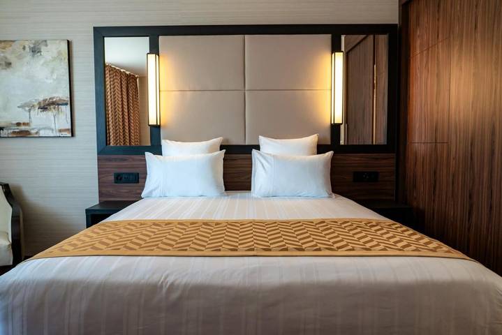 Hôtel pour 3 personnes, avec sauna et terrasse dans Aeroport De Geneve Cointrin - 4