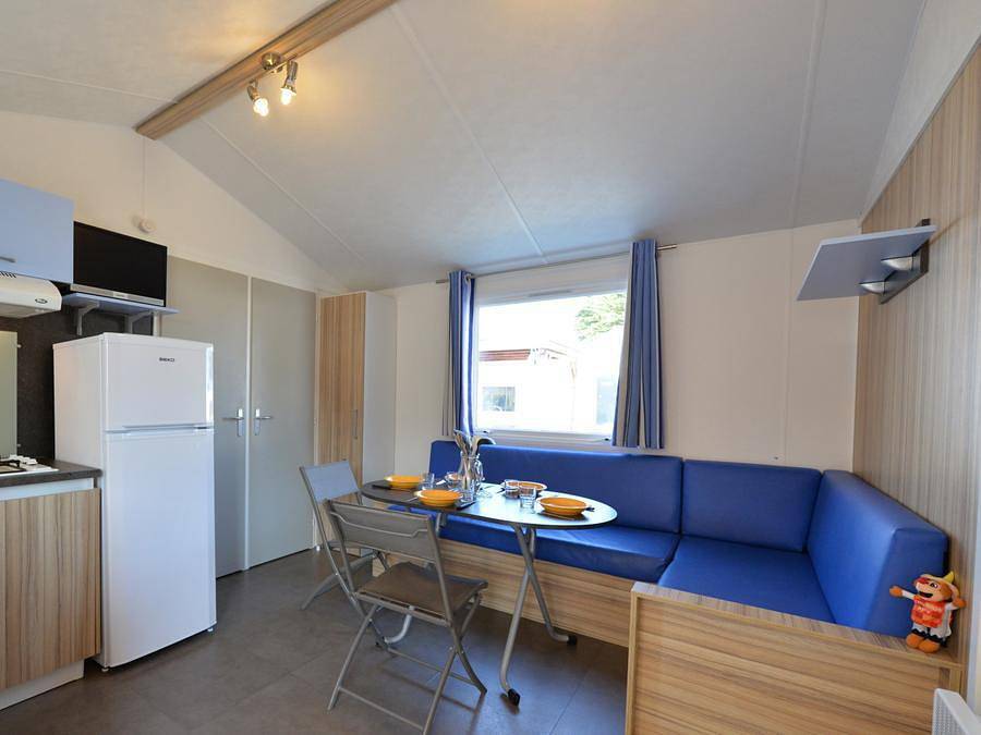 Camping Val de Loire en Ré  - Mobilheim 6 personen - Mobilheim 3 Zimmer in Le Bois-Plage-en-Ré, Ile de Re