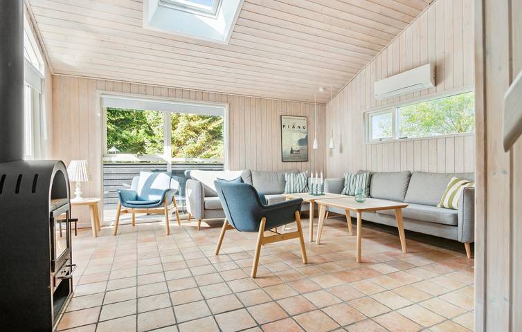 Ferienhaus für 6 Personen, mit Terrasse und Whirlpool sowie Sauna und Garten in Lodskovvad - 4