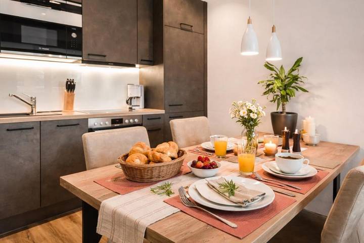 Ferienwohnung für 4 Personen, mit Ausblick und Garten in Höfen - 4