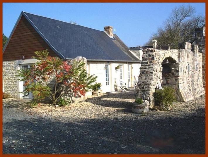 Maison de vacances pour 4 personnes, avec jardin et vue