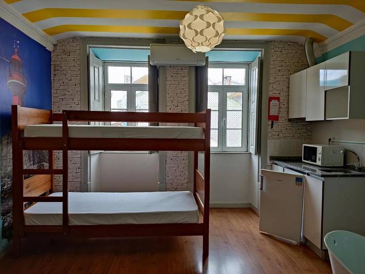 Hostel para 4 pessoas, com terraço - 1