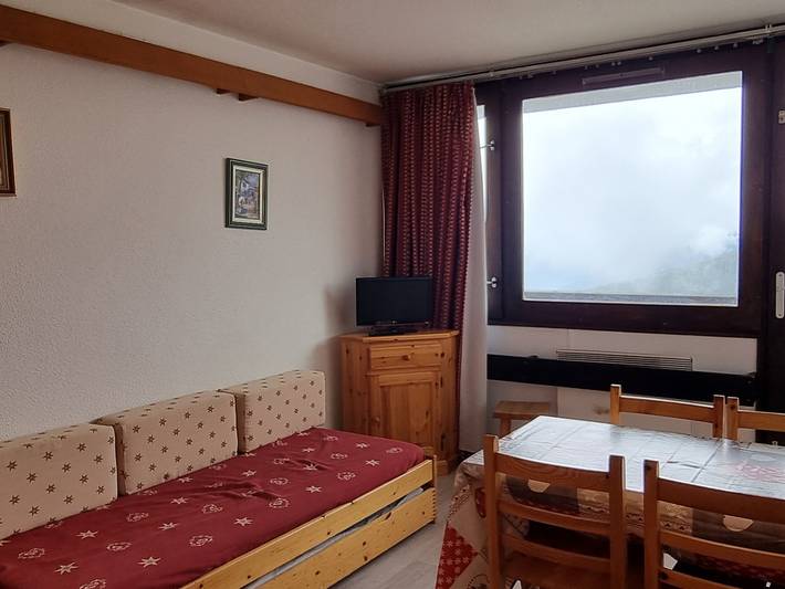 Studio pour 4 personnes, avec balcon, animaux acceptés