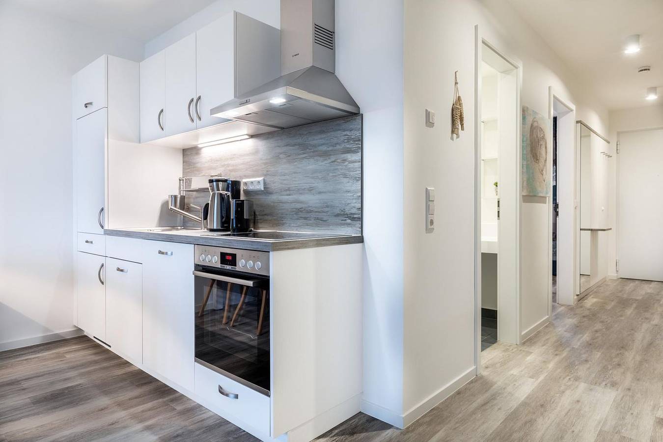 Ganze Wohnung, Penthouse für 6 Pers. auf 2 Etagen mit Meerblick, 2 Bädern & Saisonstrandkorb in Großenbrode, Ostholstein