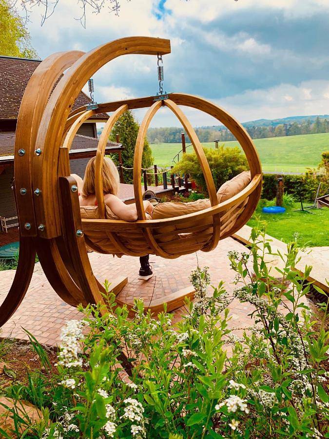 Ferienhaus Blockhaus am Hengstberg bei Dresden in Bannewitz, Osterzgebirge