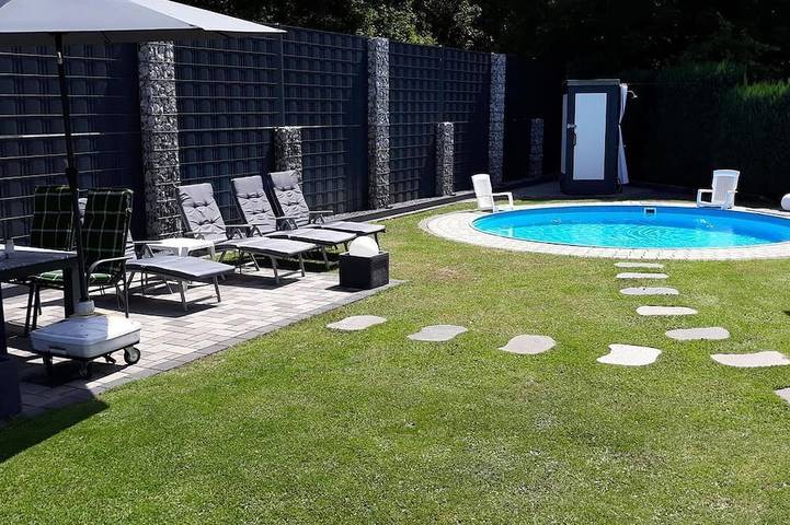 Ferienwohnung für 4 Personen, mit Sauna und Garten