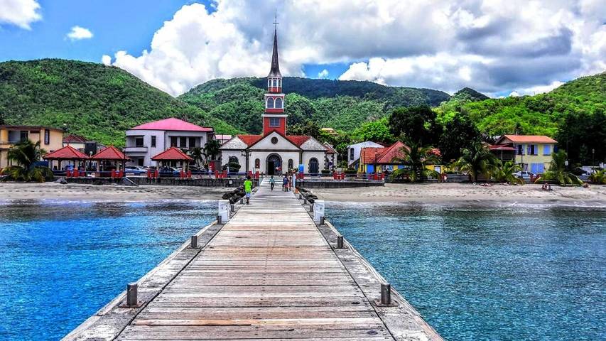 Gîte pour 2 personnes, avec jardin et vue, animaux acceptés à Les Anses-d'Arlet - 2