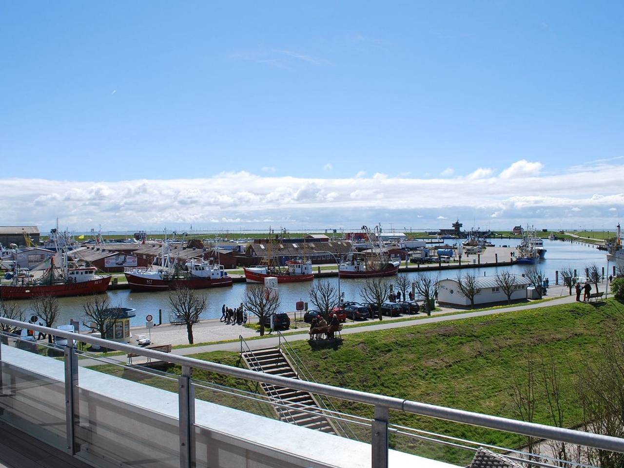 Ganze Ferienwohnung, Haus Deichoase - Ferienwohnung für 3 Personen am Büsumer Hafen in Hafen Büsum, Büsum
