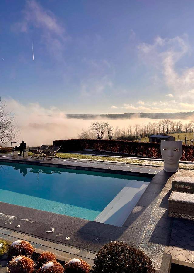 Gîte pour 2 personnes, avec sauna et jardin ainsi que vue et piscine à Pepinster - 3