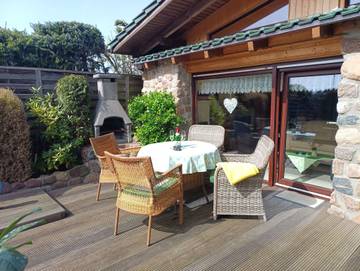 Ferienwohnung für 2 Personen, mit Pool und Terrasse sowie Garten in Ueckermünde