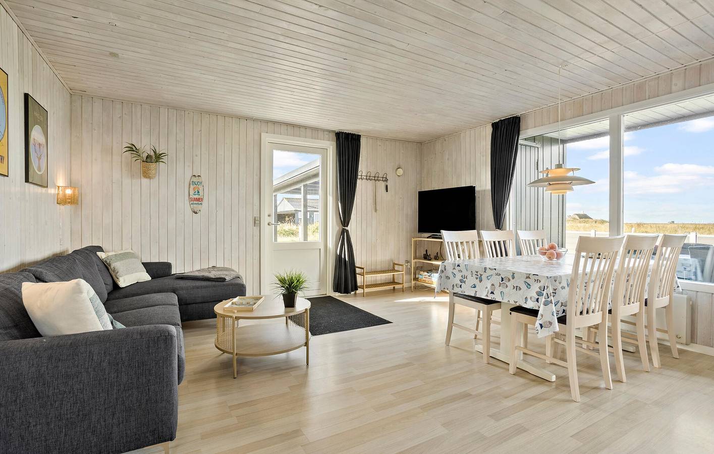 Vakantiehuis voor 6 personen met terras in Lyngs, Thyholm