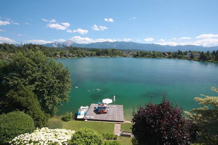 Habitación para 4 personas, con jardín y vistas al lago - 1