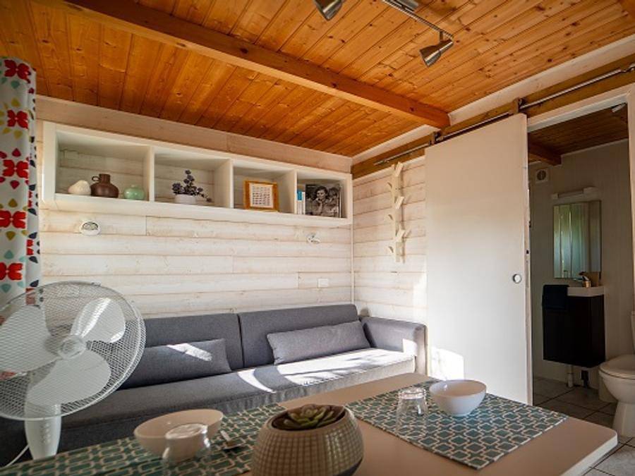 Camping des Albères - Chalet 2 personnes - Chalet 2 personnes in Laroque-des-Albères, Côte méditerranéenne (France)