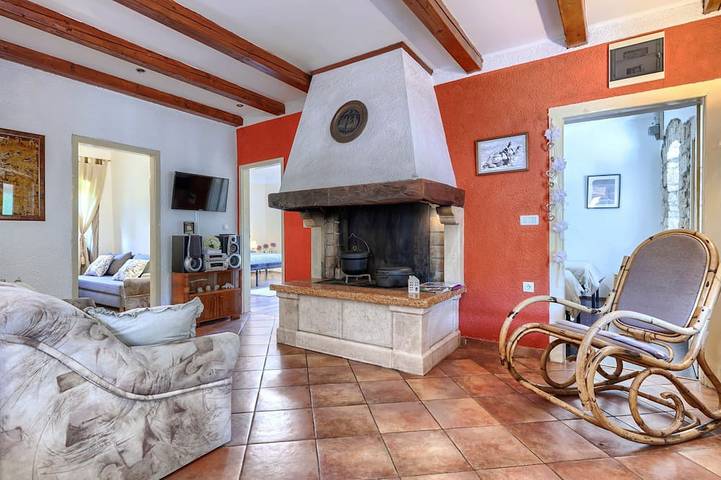 Ferienhaus Nino in Kršan, Ostküste Istrien
