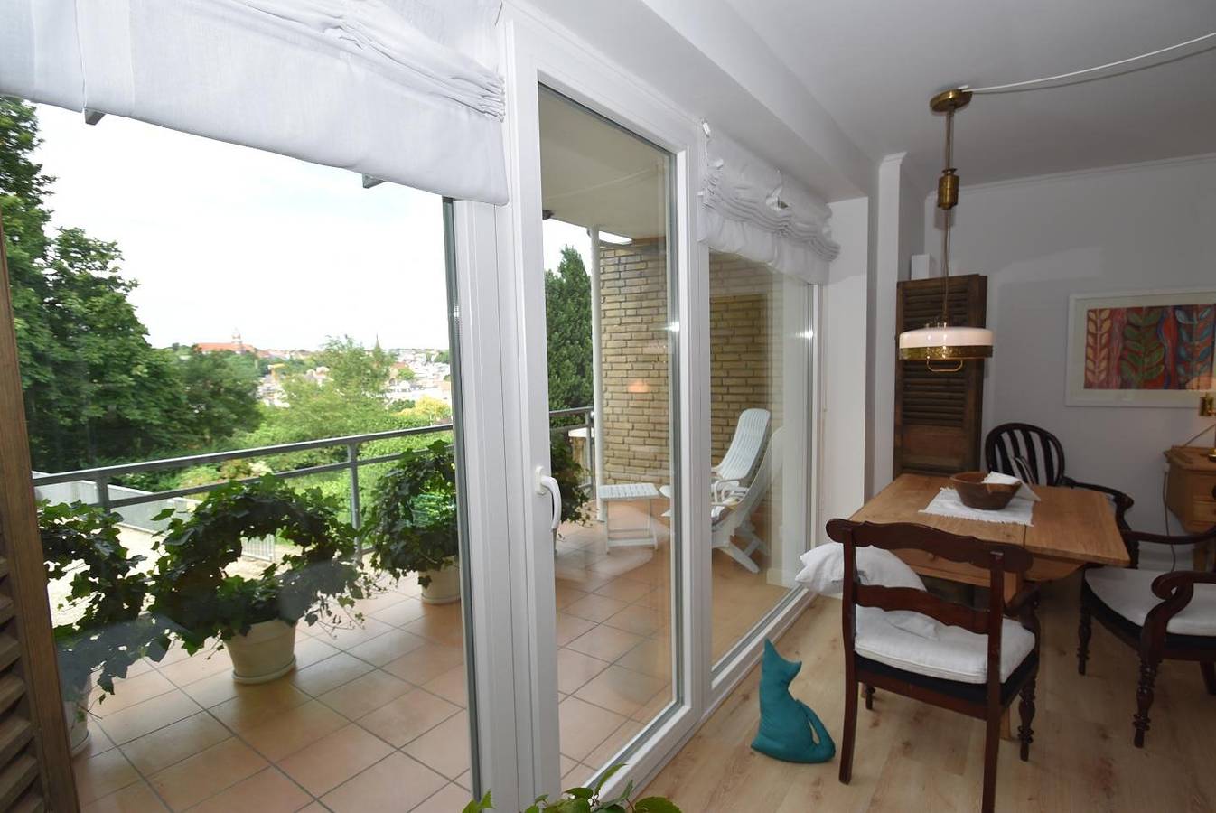 Appartement entier, Fewo1846 - Belvedere / 2-room apt. on the 1st floor with balcony and harbor view in Flensbourg, Flensburger Förde