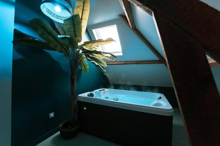 Gîte pour 2 personnes, avec vue dans Colembert