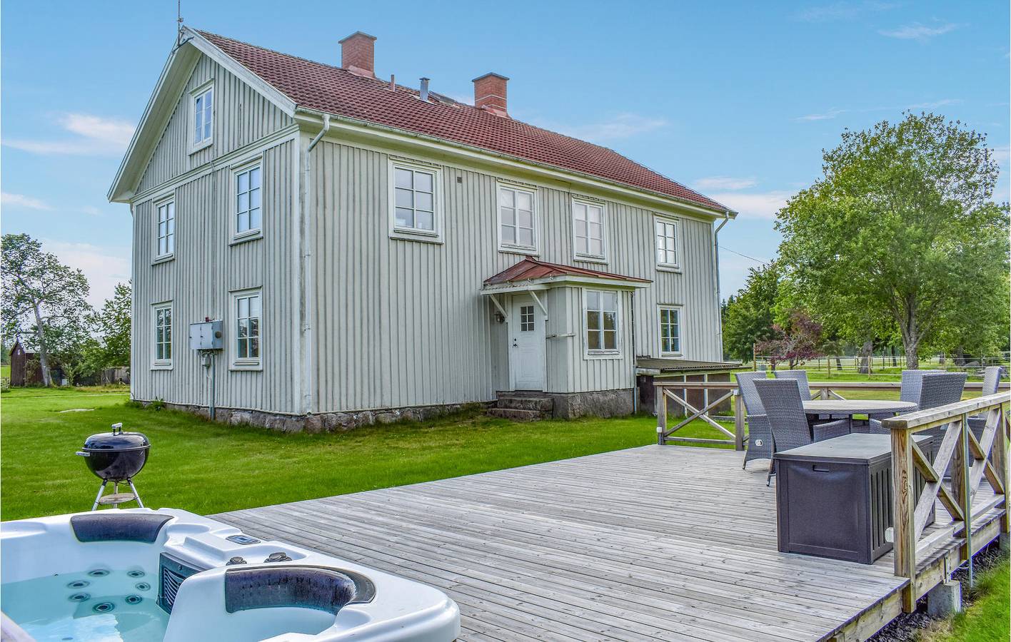 Ferienhaus für 6 Personen mit Whirlpool in Kronoberg