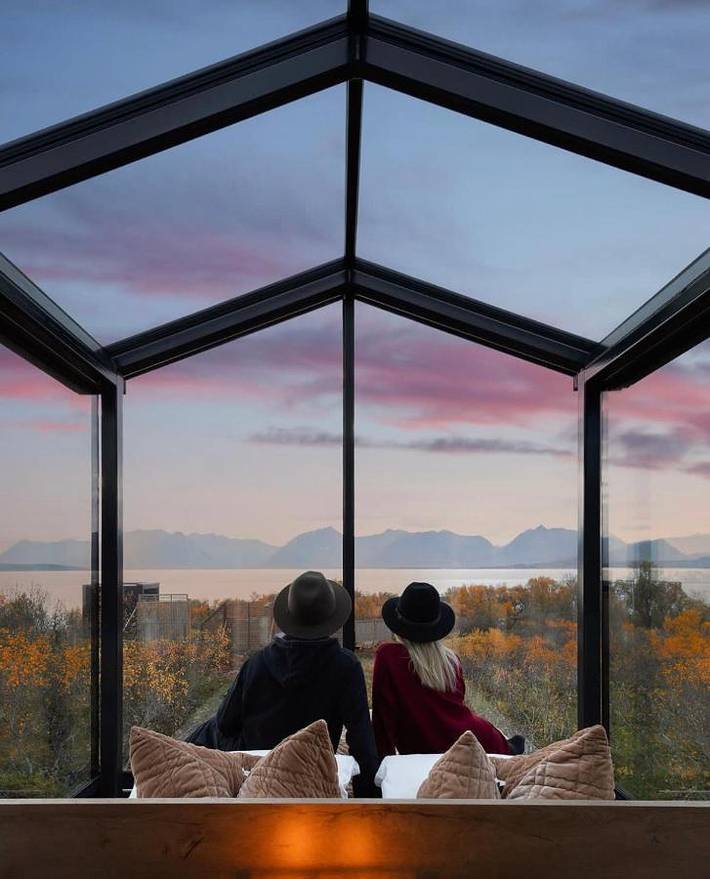 Chalet für 2 Personen, mit Whirlpool und Sauna sowie Terrasse in Norwegen - 4